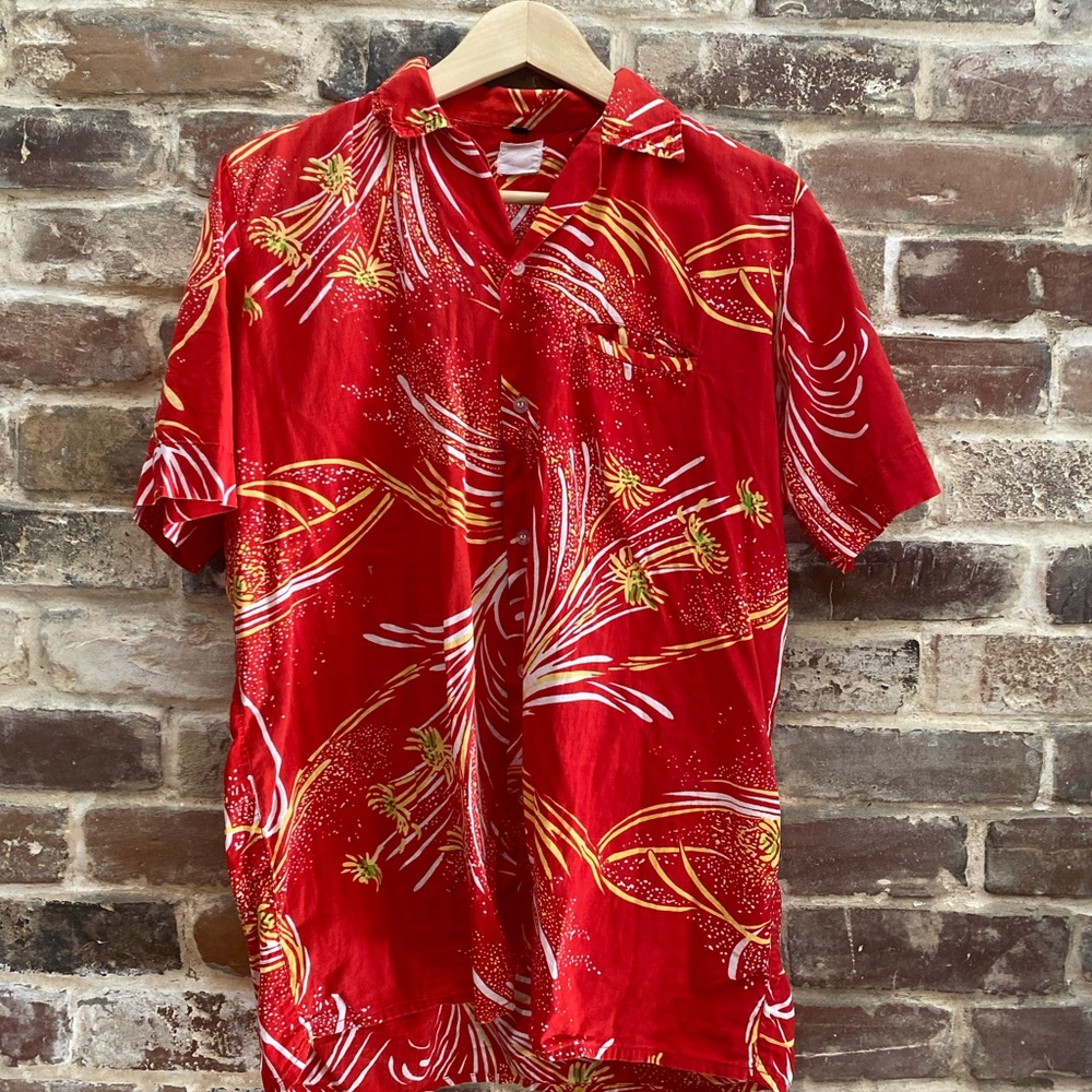 Vintage Short Sleeve Button Down